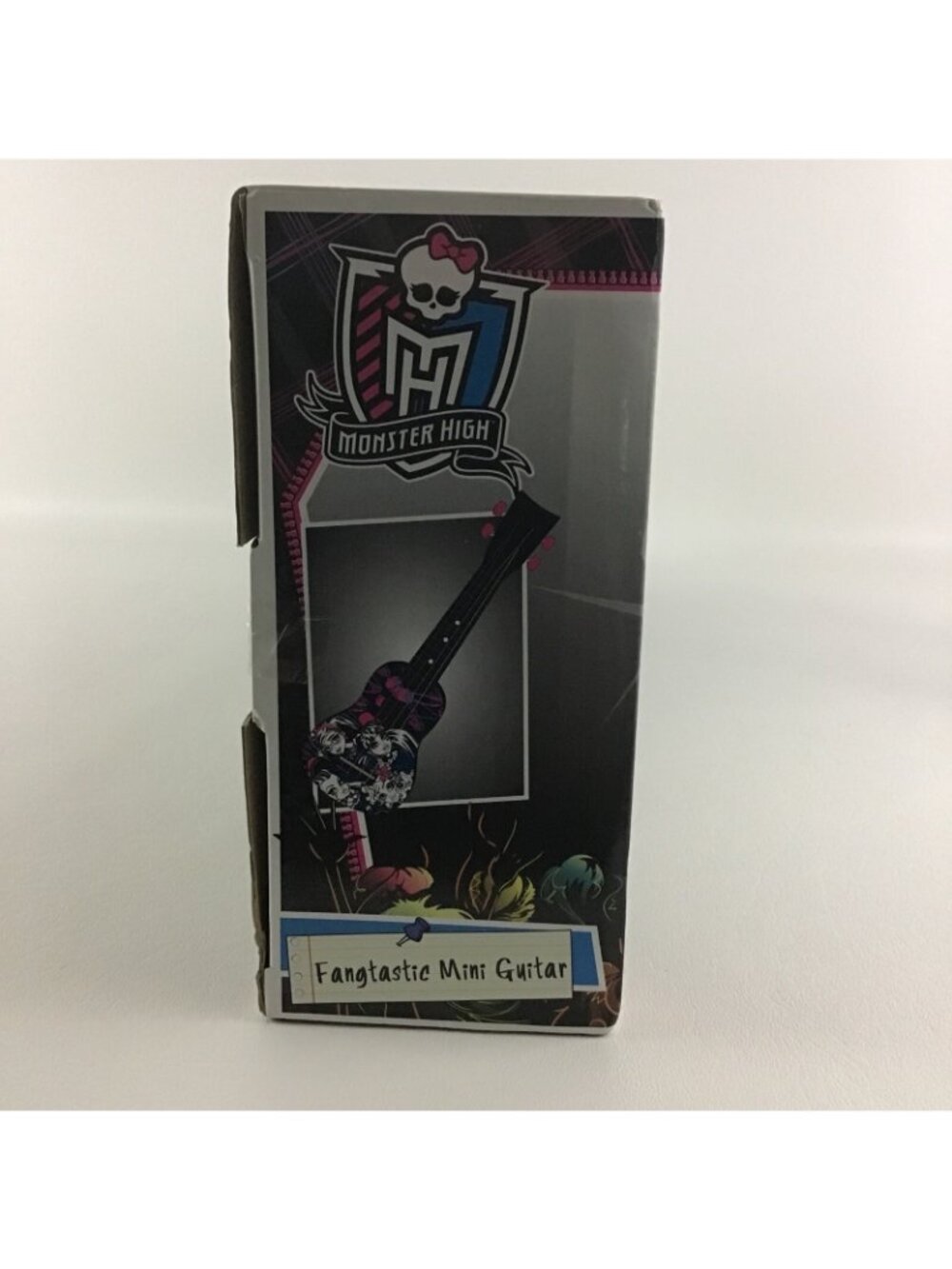 Monster High Fangtastic Mini Guitar Musical Instrument Easy To Play Toy SEALED - Picture 3 of 6